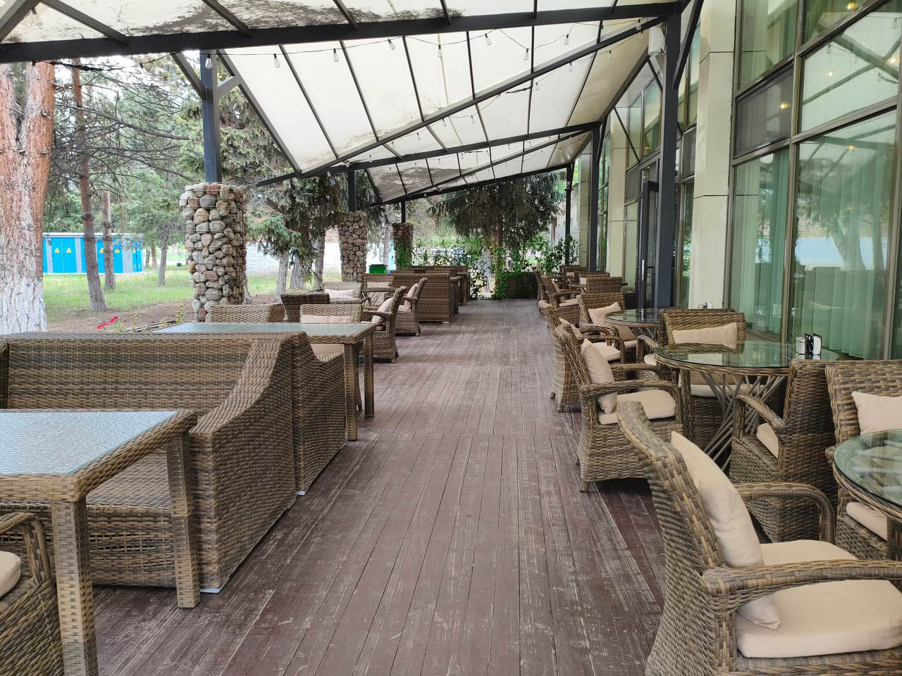 Панорама резорта Чайка